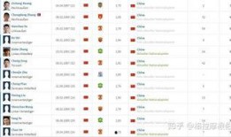 爆料中国球员名单大全最新,中国球员名单大全全解析