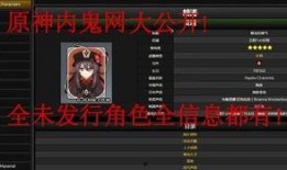 原神新角色爆料最新消息,神秘力量觉醒，探索未知领域